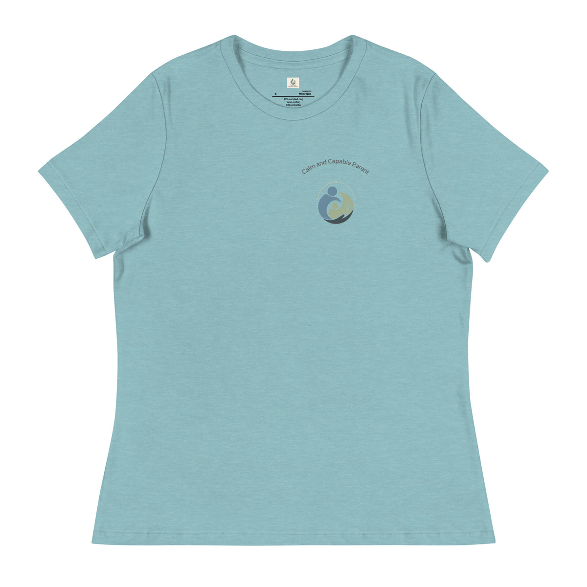 Calm and Capable Parent Logo Women's Relaxed T-Shirt - Calm & Capable Parent