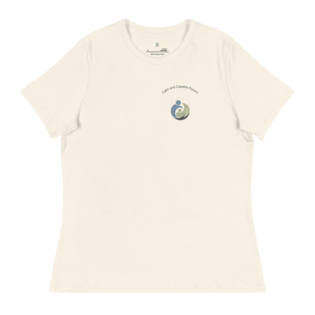 Calm and Capable Parent Logo Women's Relaxed T-Shirt - Calm & Capable Parent